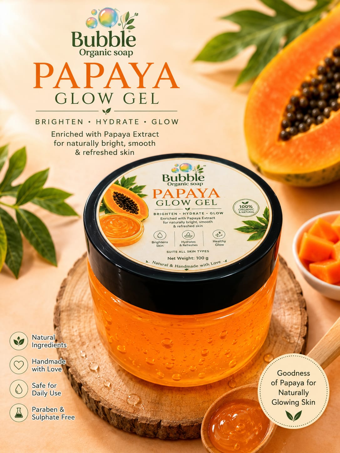 Papaya Glow Gel